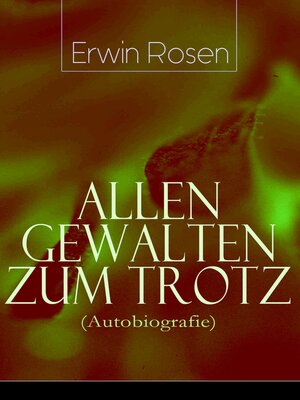 cover image of Allen Gewalten zum Trotz (Autobiografie)